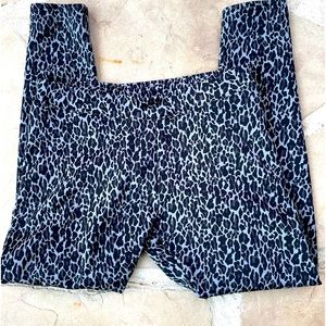 Faded Glory, Animal Print, Leggings, Size 12-14